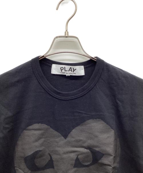 PLAY COMME des GARCONS（プレイコムデギャルソン）PLAY COMME des GARCONS (プレイコムデギャルソン) 半袖Tシャツ ブラック サイズ:XLの古着・服飾アイテム