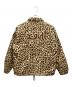 X-girl (エックスガール) レオパードナイロンジャケット ベージュ サイズ:1：5000円
