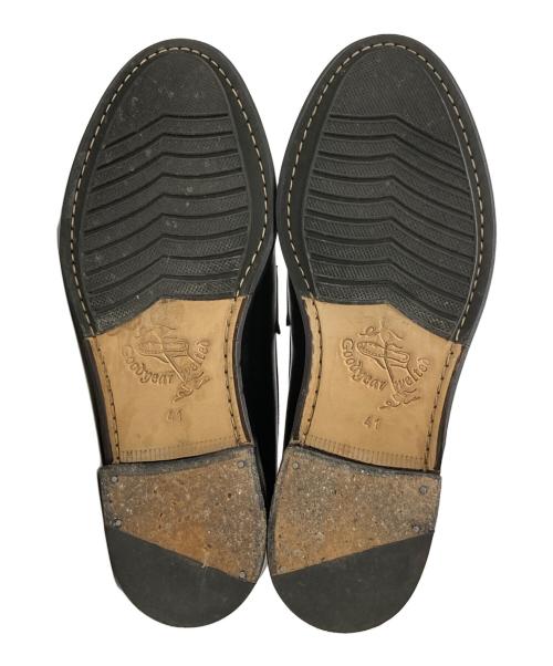 Jalan Sriwijaya（ジャランスリウァヤ）Jalan Sriwijaya (ジャランスリウァヤ) ローファー ブラック サイズ:41の古着・服飾アイテム