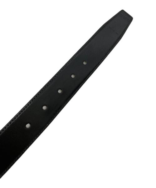 CELINE（セリーヌ）CELINE (セリーヌ) エンブレムベルト ブラックの古着・服飾アイテム