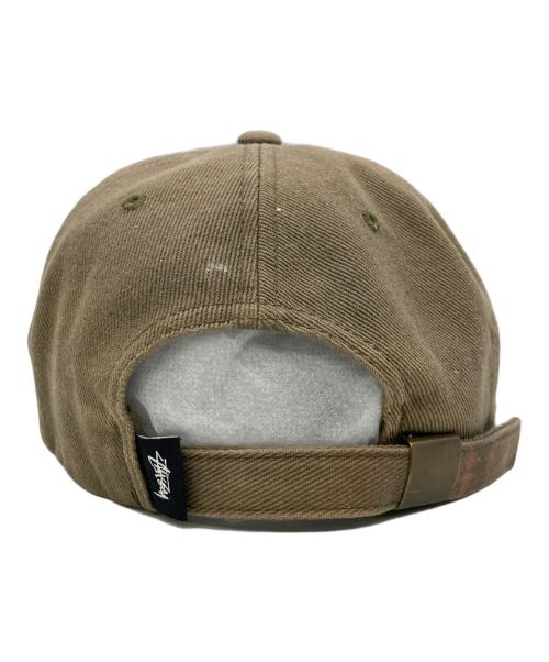 stussy（ステューシー）stussy (ステューシー) キャップ カーキの古着・服飾アイテム