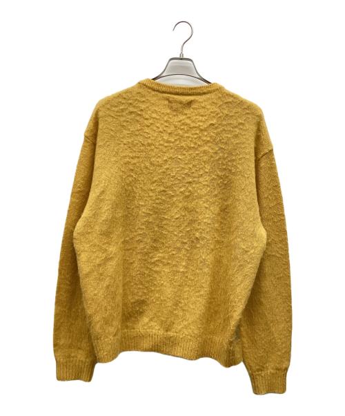 thisisneverthat（ディスイズネバーザット）thisisneverthat (ディスイズネバーザット) アーガイルニットカーディガン イエロー サイズ:Lの古着・服飾アイテム
