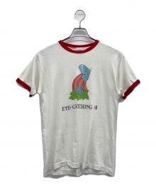 Champion（チャンピオン）の古着「リンガーTシャツ」｜ホワイト