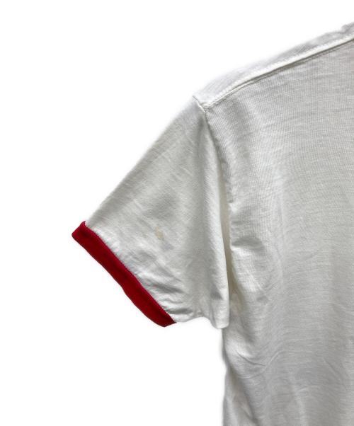 Champion（チャンピオン）Champion (チャンピオン) リンガーTシャツ ホワイト サイズ:Lの古着・服飾アイテム