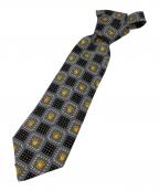 GIANNI VERSACEジャンニ・ヴェルサーチ）の古着「メデューサ柄ネクタイ」｜グレー