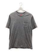 SUPREMEシュプリーム）の古着「Overdyed Pocket Tee」｜墨黒