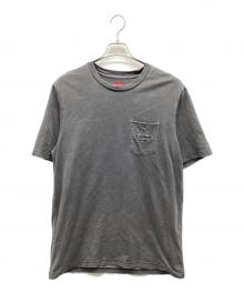 SUPREME（シュプリーム）の古着「Overdyed Pocket Tee」｜墨黒