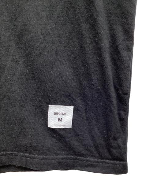 SUPREME（シュプリーム）Supreme (シュプリーム) Intarsia Script S/S ブラック サイズ:Mの古着・服飾アイテム