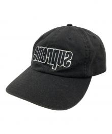 SUPREME（シュプリーム）の古着「Reverse Logo 6-Panel Cap」｜ブラック