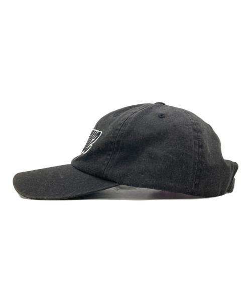 SUPREME（シュプリーム）Supreme (シュプリーム) Reverse Logo 6-Panel Cap ブラックの古着・服飾アイテム