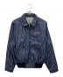 ATOMS（アトモス）の古着「ロゴ刺繍ステンカラージャケット」｜インディゴ