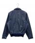 ATOMS (アトモス) ロゴ刺繍ステンカラージャケット インディゴ サイズ:FREE：6000円