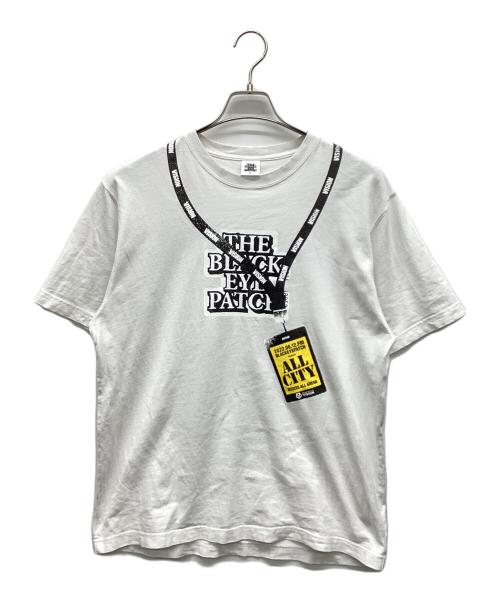 THE BLACK EYE PATCH（ブラックアイパッチ）THE BLACK EYE PATCH (ブラックアイパッチ) プリントTシャツ ホワイト サイズ:Mの古着・服飾アイテム