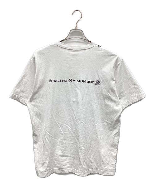 THE BLACK EYE PATCH（ブラックアイパッチ）THE BLACK EYE PATCH (ブラックアイパッチ) プリントTシャツ ホワイト サイズ:Mの古着・服飾アイテム