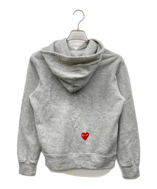 PLAY COMME des GARCONS（プレイコムデギャルソン）PLAY COMME des GARCONS (プレイコムデギャルソン) NIKE (ナイキ) Play Hoodie グレー サイズ:Lの古着・服飾アイテム