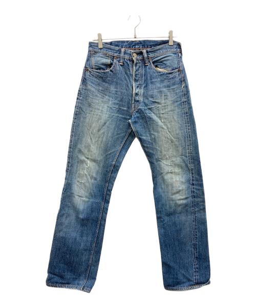 WAREHOUSE（ウエアハウス）WAREHOUSE (ウエアハウス) デニムパンツ Brown-Duck & DUCK DIGGER インディゴ サイズ:不明の古着・服飾アイテム