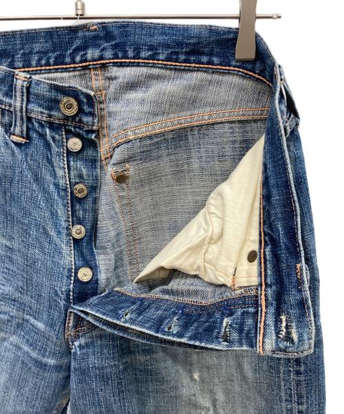 WAREHOUSE（ウエアハウス）WAREHOUSE (ウエアハウス) デニムパンツ Brown-Duck & DUCK DIGGER インディゴ サイズ:不明の古着・服飾アイテム