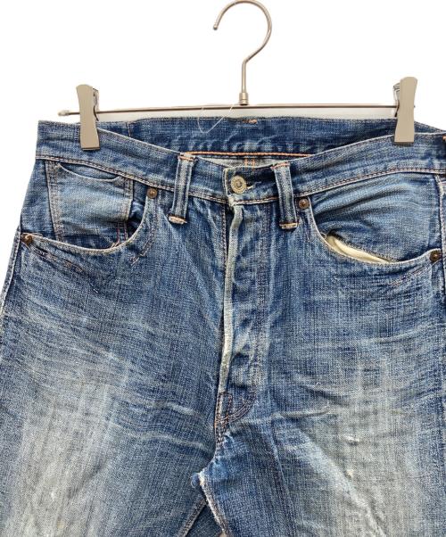 WAREHOUSE（ウエアハウス）WAREHOUSE (ウエアハウス) デニムパンツ Brown-Duck & DUCK DIGGER インディゴ サイズ:不明の古着・服飾アイテム