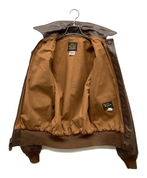 AVIREX（アヴィレックス）AVIREX (アヴィレックス) A-2フライトジャケット ブラウン サイズ:36の古着・服飾アイテム