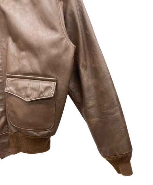 AVIREX（アヴィレックス）AVIREX (アヴィレックス) A-2フライトジャケット ブラウン サイズ:36の古着・服飾アイテム