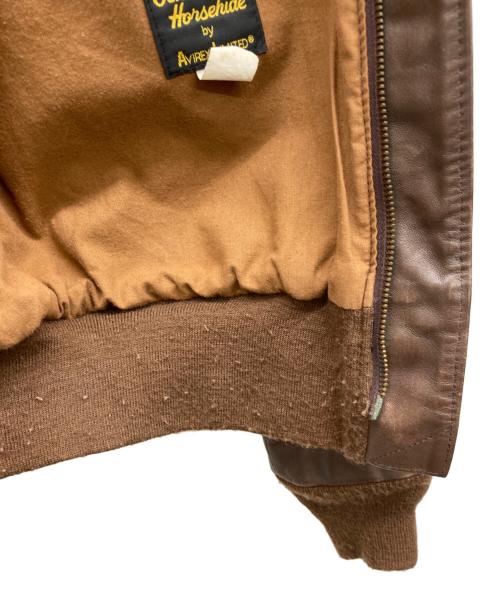 AVIREX（アヴィレックス）AVIREX (アヴィレックス) A-2フライトジャケット ブラウン サイズ:36の古着・服飾アイテム