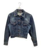 KATHARINE HAMNETTキャサリンハムネット）の古着「ライトストーンデニムジャケット」｜インディゴ