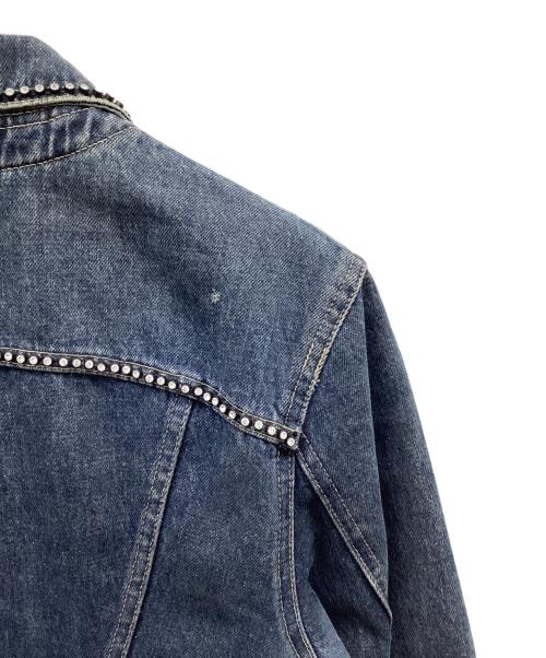 KATHARINE HAMNETT（キャサリンハムネット）KATHARINE HAMNETT (キャサリンハムネット) ライトストーンデニムジャケット インディゴ サイズ:Mの古着・服飾アイテム