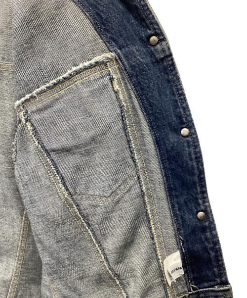 KATHARINE HAMNETT（キャサリンハムネット）KATHARINE HAMNETT (キャサリンハムネット) ライトストーンデニムジャケット インディゴ サイズ:Mの古着・服飾アイテム