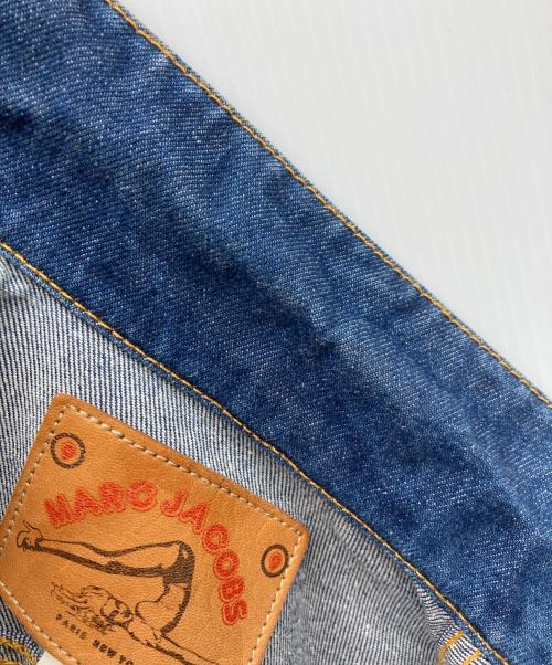 MARC JACOBS（マークジェイコブズ）MARC JACOBS (マークジェイコブズ) 装飾刺繍パッチデニムジャケット インディゴ サイズ:XSの古着・服飾アイテム