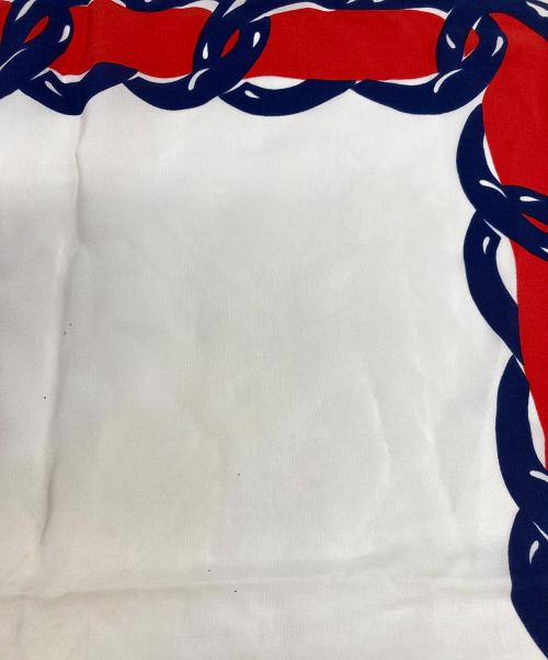 CHANEL（シャネル）CHANEL (シャネル) 大判シルクスカーフ ホワイトの古着・服飾アイテム