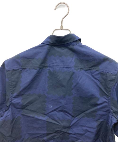 LOUIS VUITTON（ルイ ヴィトン）LOUIS VUITTON (ルイ ヴィトン) NIGO Damier Suit Shirt ネイビー サイズ:XS 165/84Aの古着・服飾アイテム