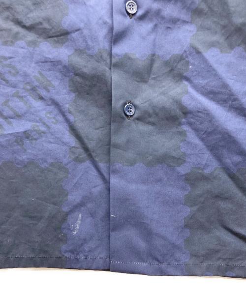 LOUIS VUITTON（ルイ ヴィトン）LOUIS VUITTON (ルイ ヴィトン) NIGO Damier Suit Shirt ネイビー サイズ:XS 165/84Aの古着・服飾アイテム