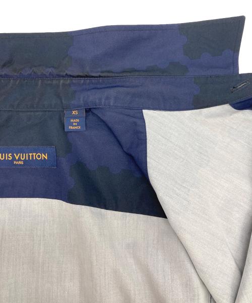 LOUIS VUITTON（ルイ ヴィトン）LOUIS VUITTON (ルイ ヴィトン) NIGO Damier Suit Shirt ネイビー サイズ:XS 165/84Aの古着・服飾アイテム