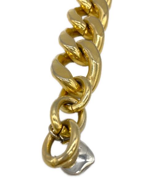 chieko（チエコ）CHIEKO (チエコ) luxe chain brace ゴールドの古着・服飾アイテム
