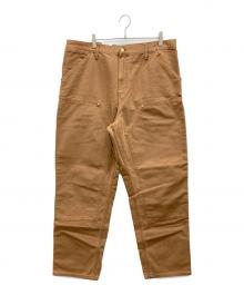 Carhartt WIP（カーハート ワークインプログレス）の古着「ダック地ダブルニーペインターパンツ」｜ブラウン