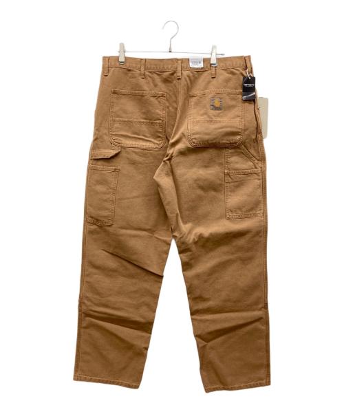 Carhartt WIP（カーハート ワークインプログレス）Carhartt WIP (カーハート ワークインプログレス) ダック地ダブルニーペインターパンツ ブラウン サイズ:38×32の古着・服飾アイテム