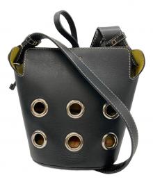 BURBERRY（バーバリー）の古着「ハトメショルダーバッグ」｜ネイビー