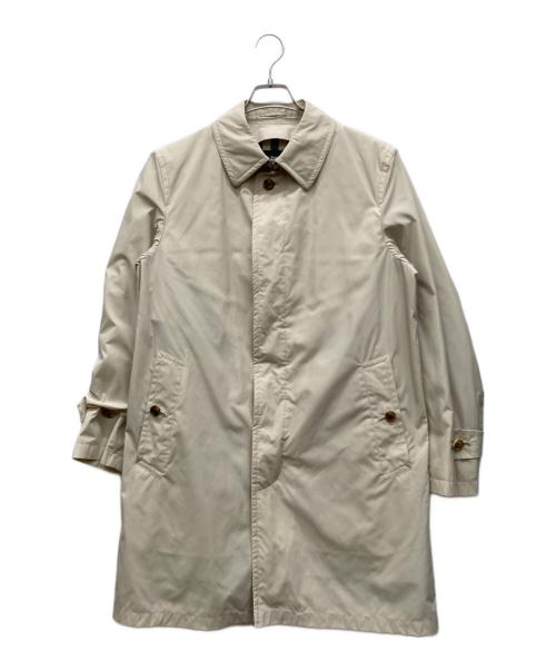 BURBERRY LONDON（バーバリーロンドン）BURBERRY LONDON (バーバリーロンドン) ステンカラーコート アイボリー サイズ:Mの古着・服飾アイテム