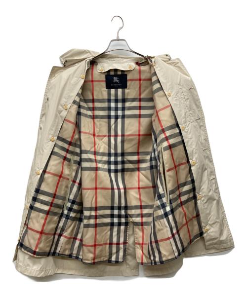 BURBERRY LONDON（バーバリーロンドン）BURBERRY LONDON (バーバリーロンドン) ステンカラーコート アイボリー サイズ:Mの古着・服飾アイテム