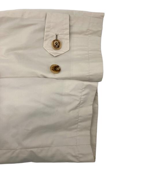 BURBERRY LONDON（バーバリーロンドン）BURBERRY LONDON (バーバリーロンドン) ステンカラーコート アイボリー サイズ:Mの古着・服飾アイテム