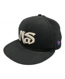 New Era（ニューエラ）の古着「Nasキャップ」｜ブラック