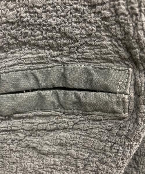 me ISSEY MIYAKE（ミーイッセイ ミヤケ）me ISSEY MIYAKE (ミーイッセイ ミヤケ) カリフラワー 縮絨加工 フック スカート グリーン サイズ:なしの古着・服飾アイテム