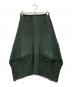 me ISSEY MIYAKE (ミーイッセイ ミヤケ) カリフラワー 縮絨加工 フック スカート グリーン サイズ:なし：8000円