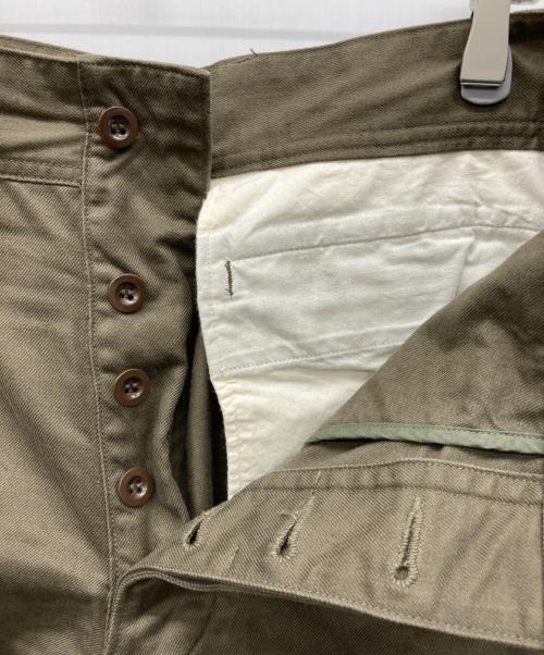 F.O.B FACTORY（エフオービー ファクトリー）F.O.B FACTORY (エフオービー ファクトリー) M-47 フレンチ カーゴパンツ オリーブ サイズ:Mの古着・服飾アイテム