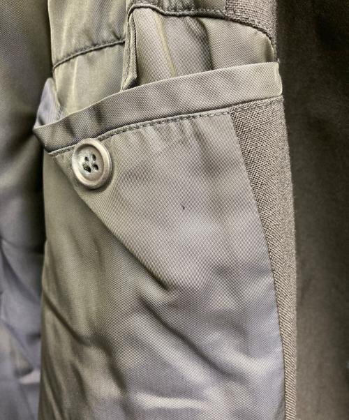 ISSEY MIYAKE MEN（イッセイミヤケメン）ISSEY MIYAKE MEN (イッセイミヤケメン) ベルトダブルコート ネイビー サイズ:Mの古着・服飾アイテム