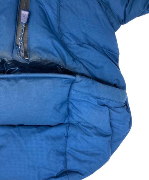 mont-bell（モンベル）mont-bell (モンベル) パーマフロスト ライトダウンパーカ ブルー サイズ:Sの古着・服飾アイテム