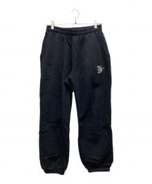 NEWYORK BURST（ニューヨークバースト）の古着「スウェットパンツ」｜ブラック