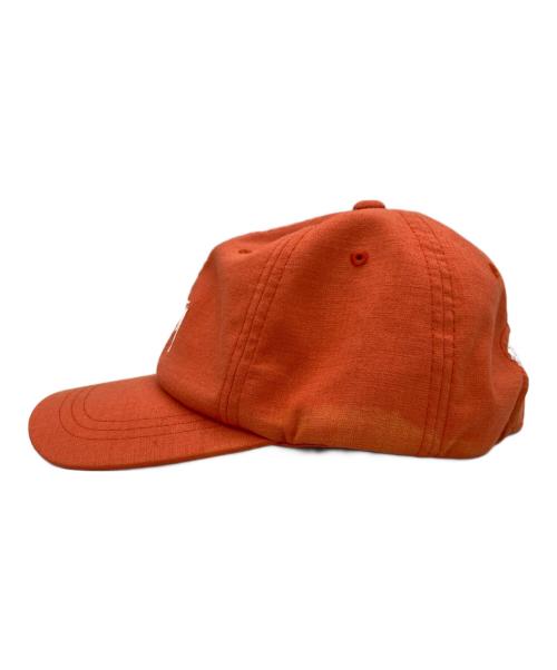 stussy（ステューシー）stussy (ステューシー) ロゴキャップ オレンジの古着・服飾アイテム