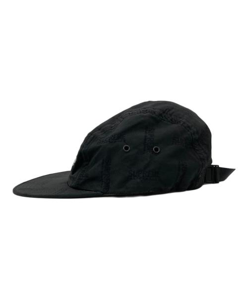 SUPREME（シュプリーム）Supreme (シュプリーム) Jacquard Camp Cap ブラックの古着・服飾アイテム