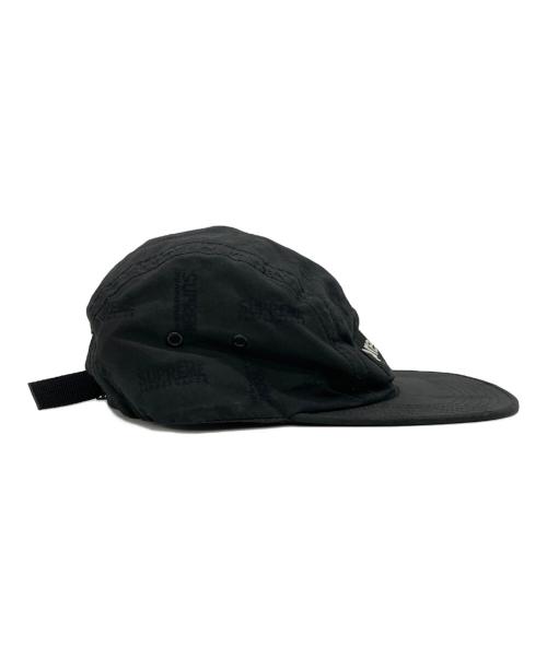 SUPREME（シュプリーム）Supreme (シュプリーム) Jacquard Camp Cap ブラックの古着・服飾アイテム